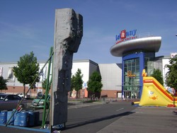 Horolezecká stěna mobilní – originál – pronájem atrakcí Vinelan