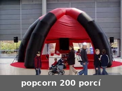 Popcorn – 200 porcí – pronájem atrakcí Vinelan