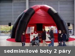 Sedmimílové boty – 2 páry – pronájem atrakcí Vinelan